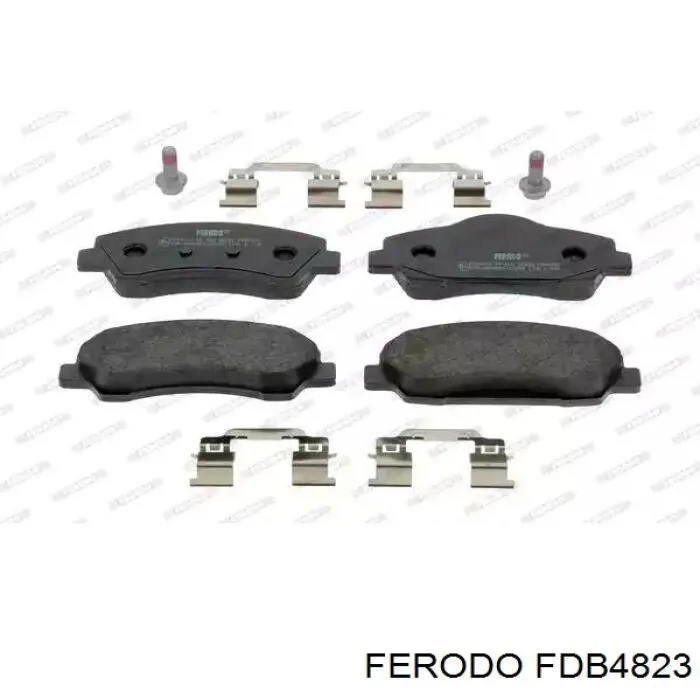 Купити FDB4823 Ferodo Колодки гальмівні передні, дискові