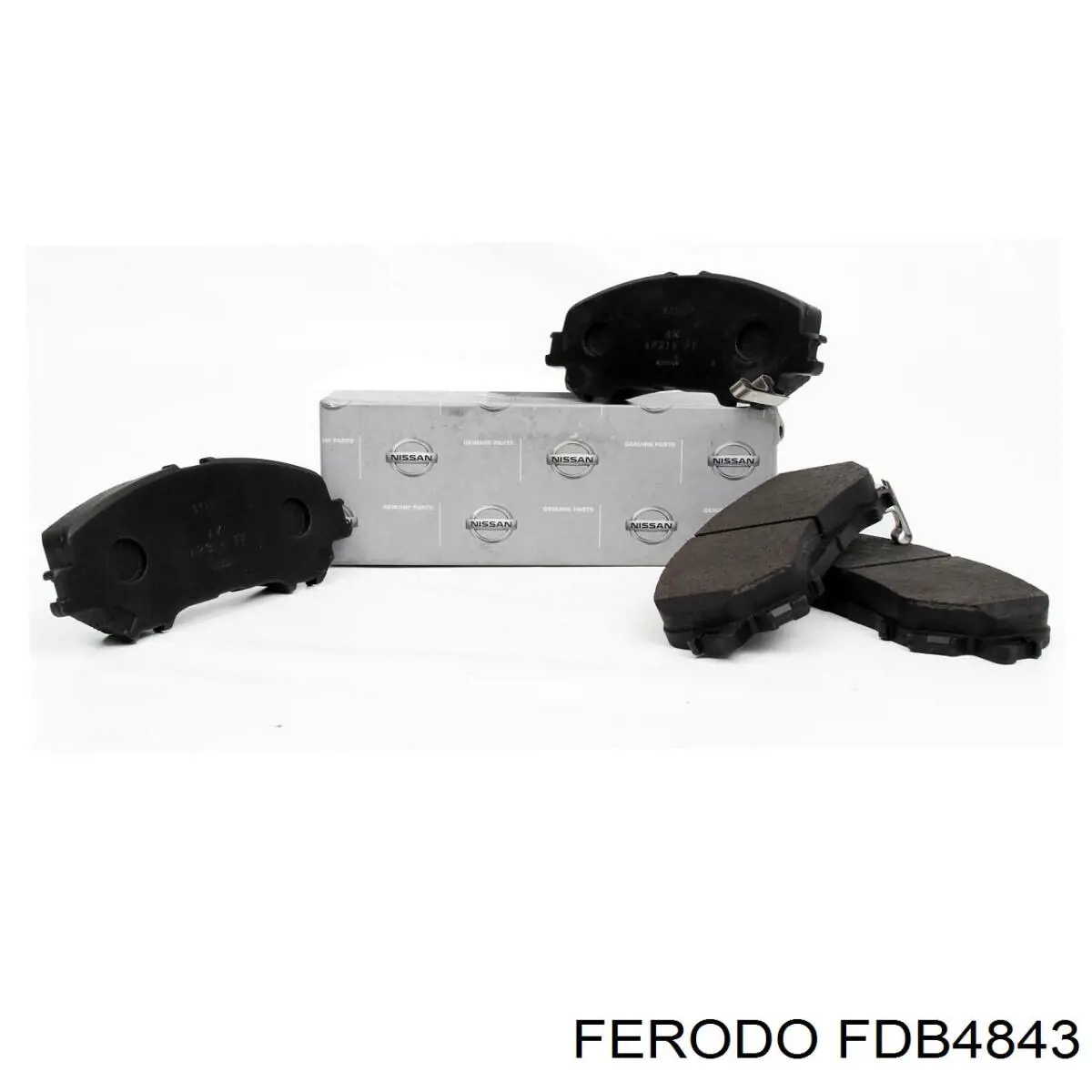 Тормозні колодки Ferodo FDB4843