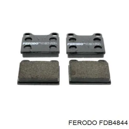 Передні тормозні колодки FDB4844 Ferodo