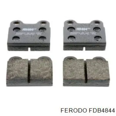 FDB4844 Ferodo Передні гальмівні колодки