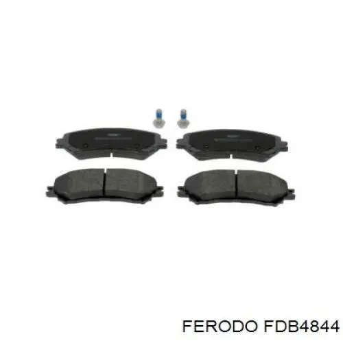 Купити FDB4844 Ferodo Колодки гальмівні передні, дискові