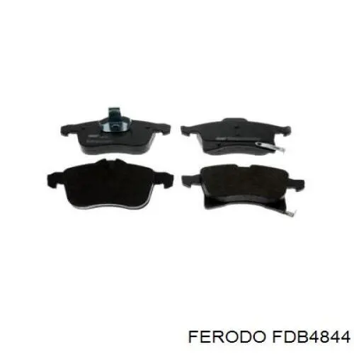 Передні тормозні колодки FDB4844 Ferodo
