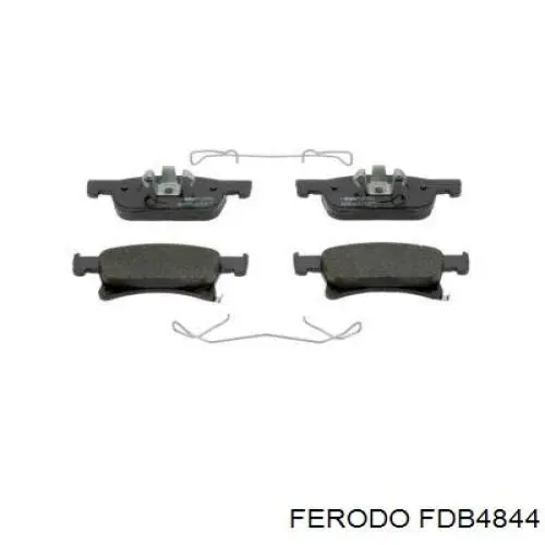 FDB4844 Ferodo колодки гальмівні передні, дискові