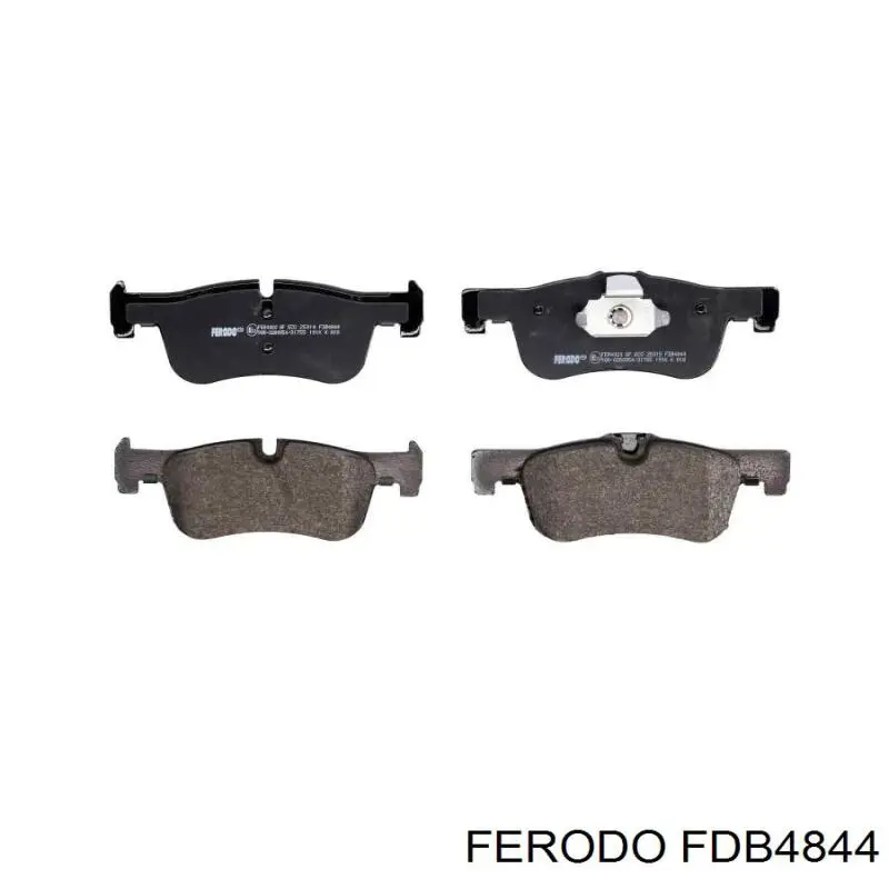 Гальмівні колодки Ferodo FDB4844 ціна, від 46.70 USD