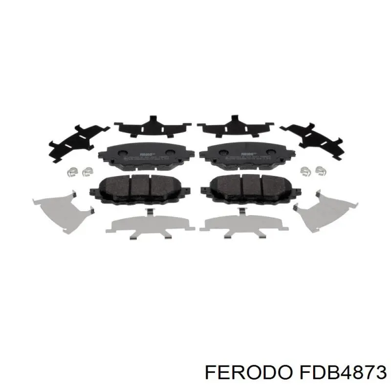 Купити FDB4873 Ferodo Колодки гальмівні передні, дискові