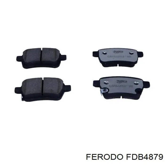 Гальмівні колодки Ferodo FDB4879 ціна, від 25.31 USD