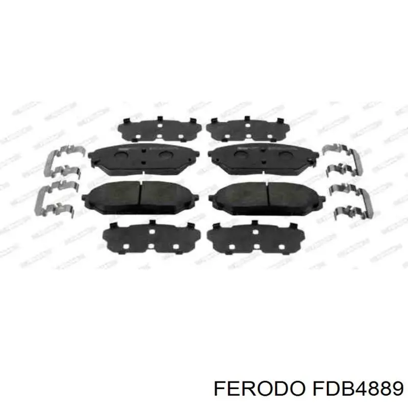 Купити FDB4889 Ferodo Колодки гальмівні передні, дискові