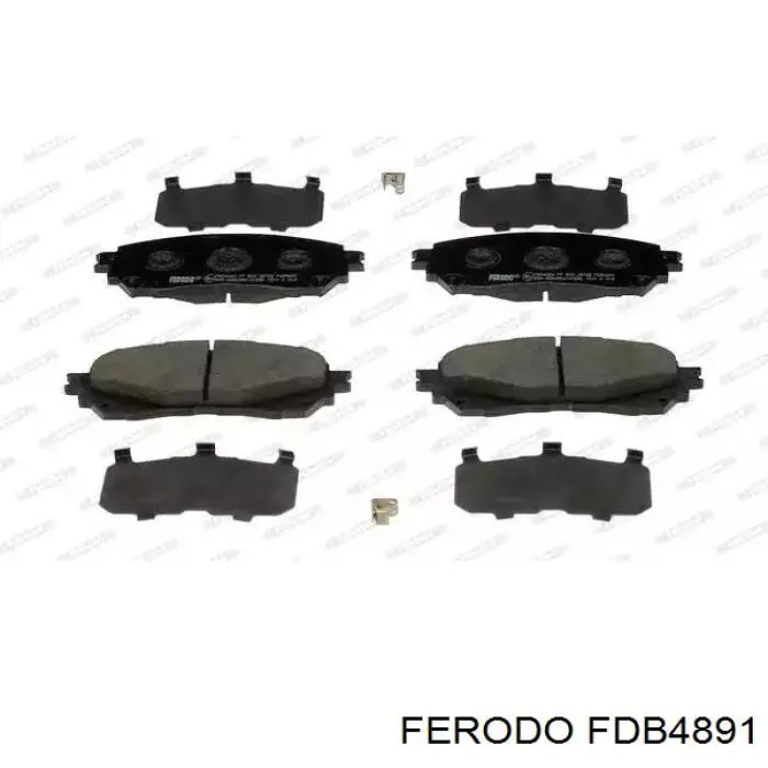 FDB4891 Ferodo Передні гальмівні колодки