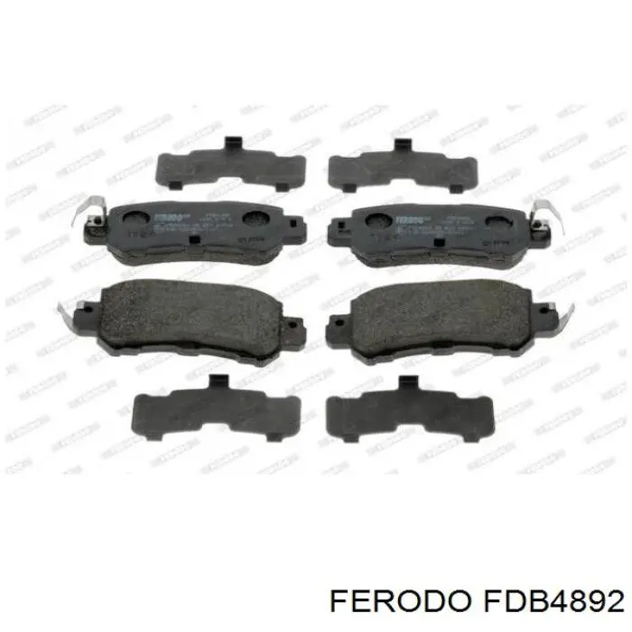 Купити FDB4892 Ferodo Задні колодки