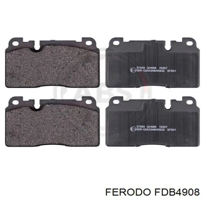 Купити FDB4908 Ferodo Колодки гальмівні передні, дискові