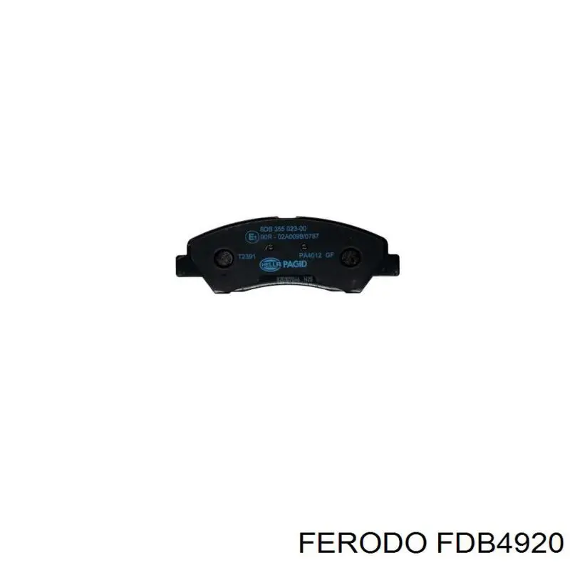 Гальмівні колодки Ferodo FDB4920 ціна, від 27.98 USD