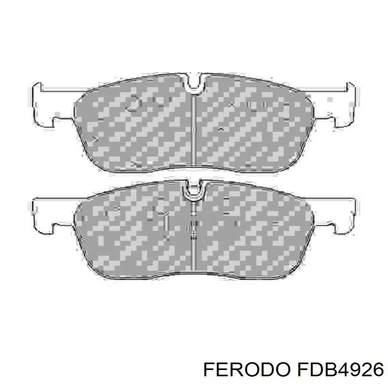 FDB4926 Ferodo Передні гальмівні колодки