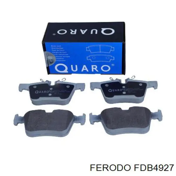 Задні гальмівні колодки Ferodo FDB4927 ціна, від 37.20 USD