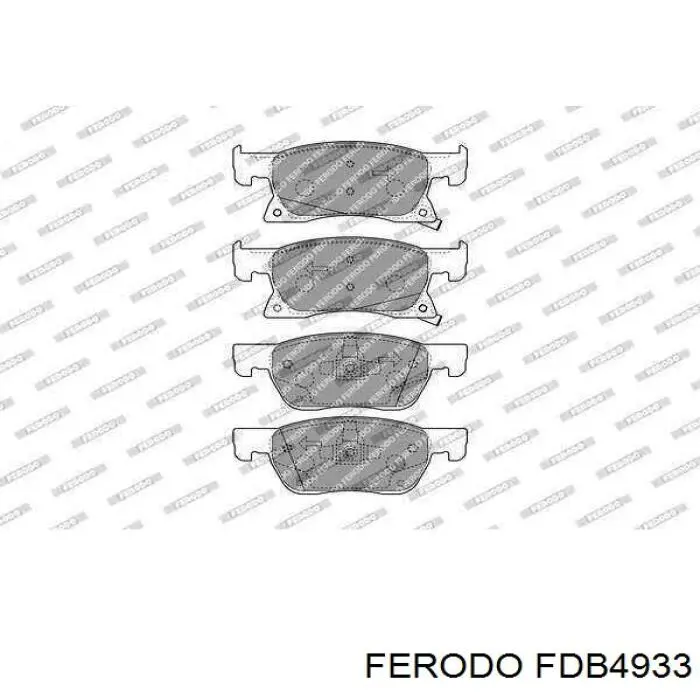 Купити FDB4933 Ferodo Колодки гальмівні передні, дискові
