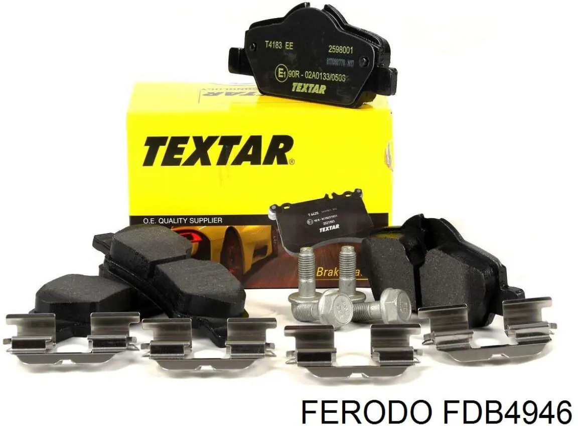 Задні гальмівні колодки Ferodo FDB4946 ціна, від 32.44 USD