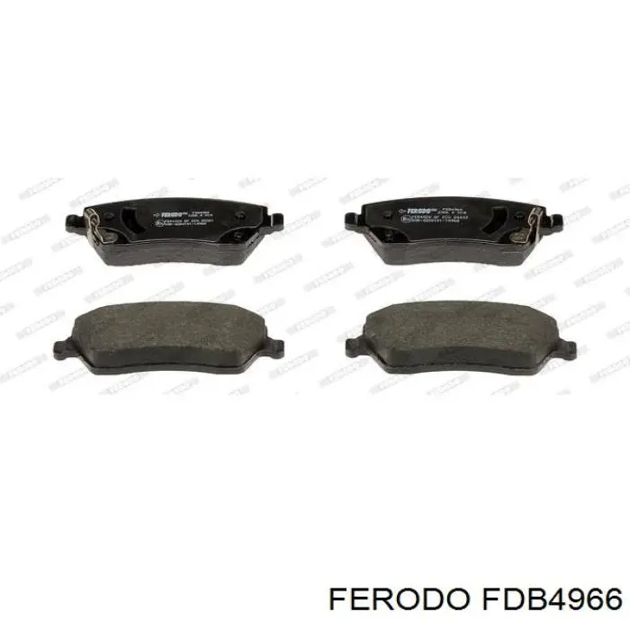 Купити FDB4966 Ferodo Колодки гальмівні передні, дискові