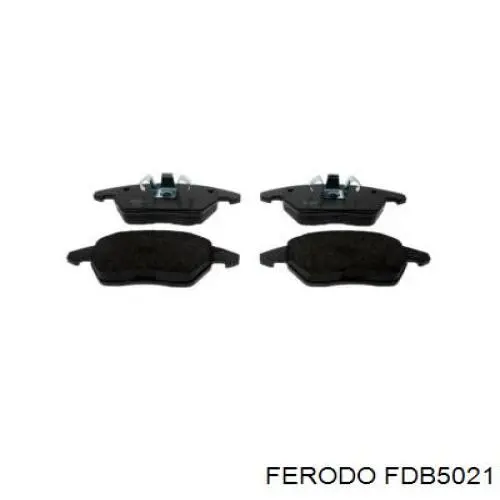 Задні дискові колодки Ferodo FDB5021