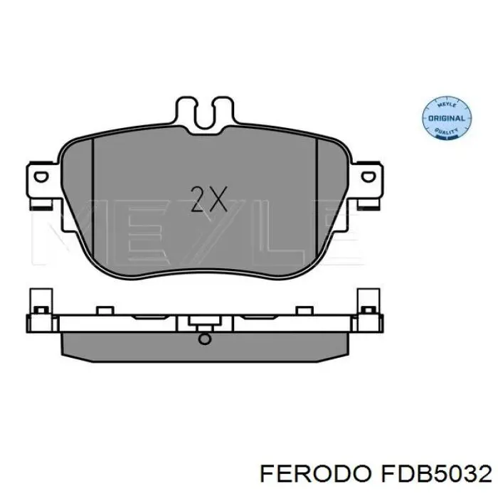 Гальмівні колодки Ferodo FDB5032 ціна, від 40.82 USD