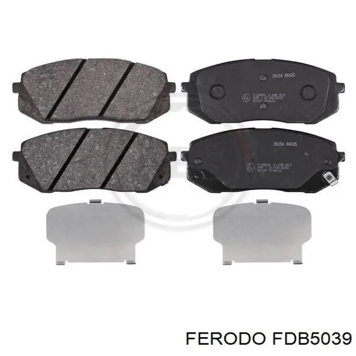 Гальмівні колодки Ferodo FDB5039 ціна, від 46.67 USD