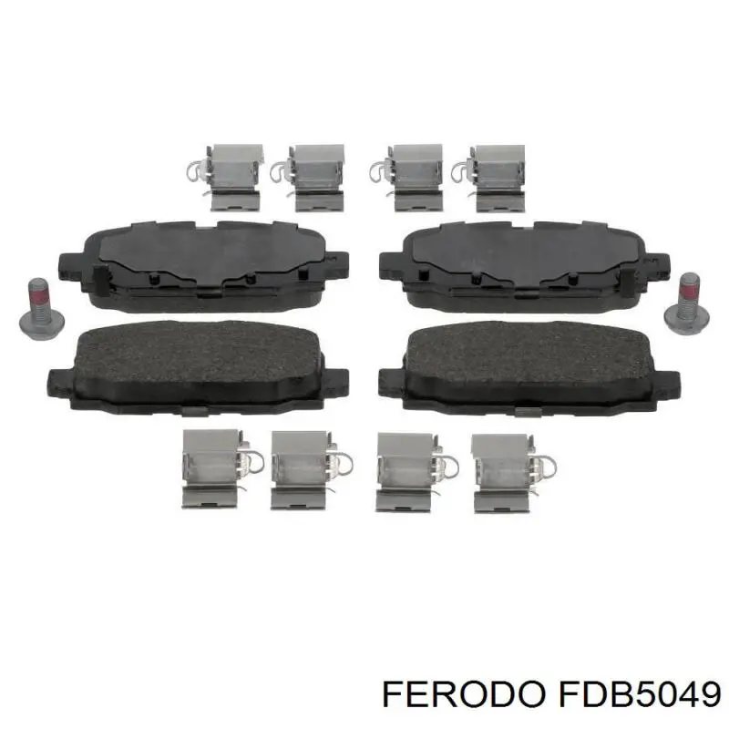 Купити FDB5049 Ferodo Задні колодки