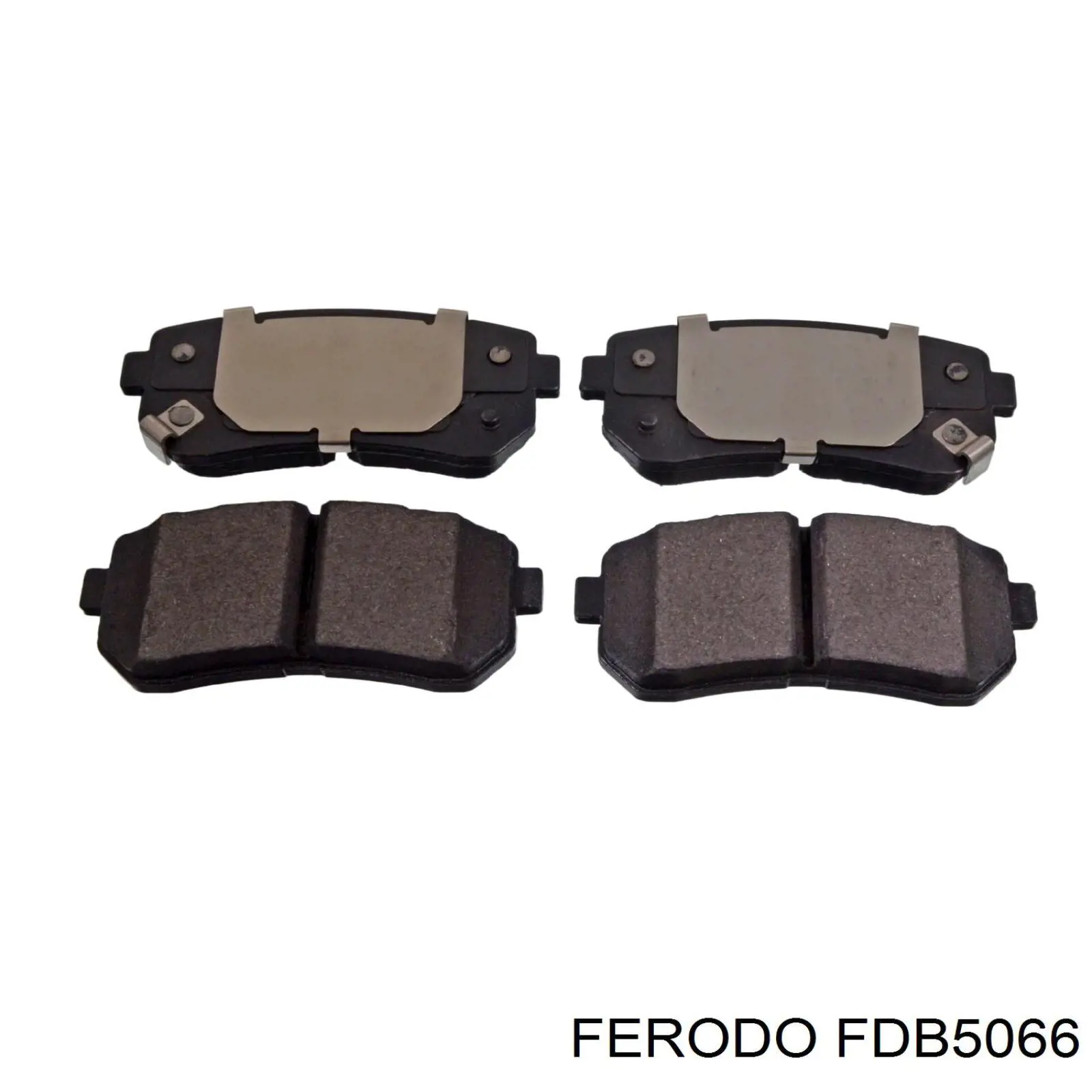 FDB5066 Ferodo Колодки гальмівні задні, дискові
