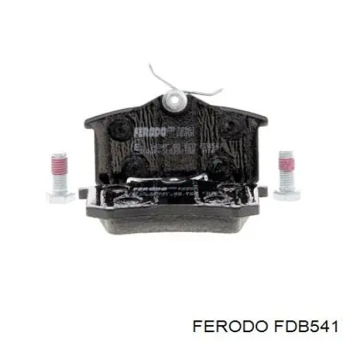 Задні гальмівні колодки Ferodo FDB541 ціна, від 18.00 USD