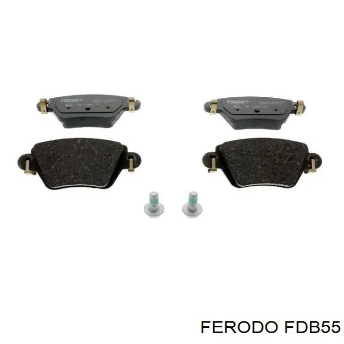 Тормозні колодки Ferodo FDB55