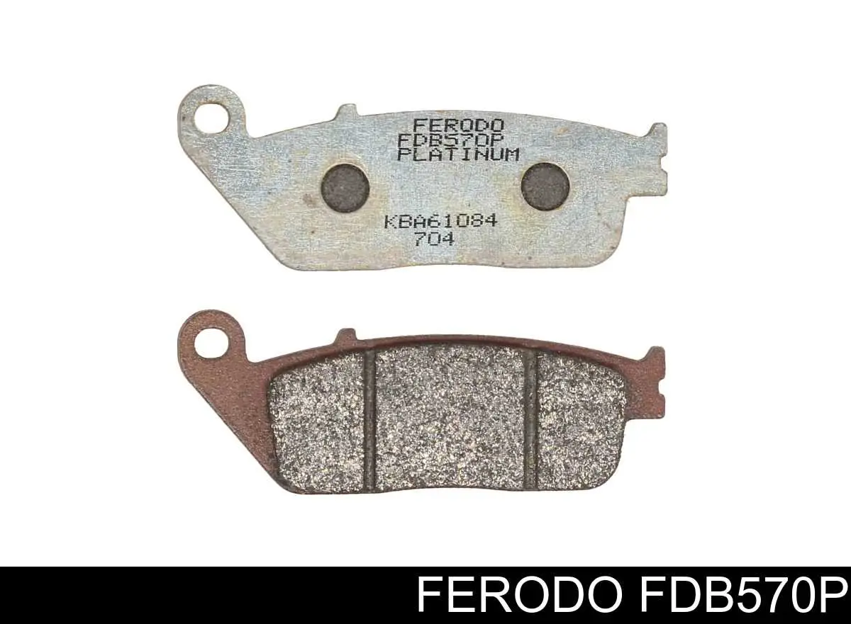 Гальмівні колодки Ferodo FDB664ST ціна, від 19.10 USD