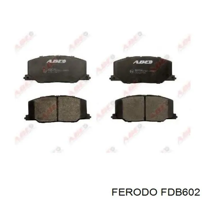 FDB602 Ferodo колодки гальмівні передні, дискові