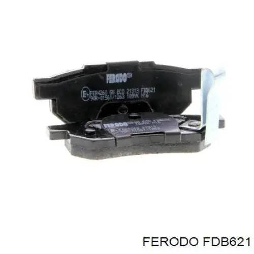 FDB621 Ferodo колодки гальмові задні, дискові