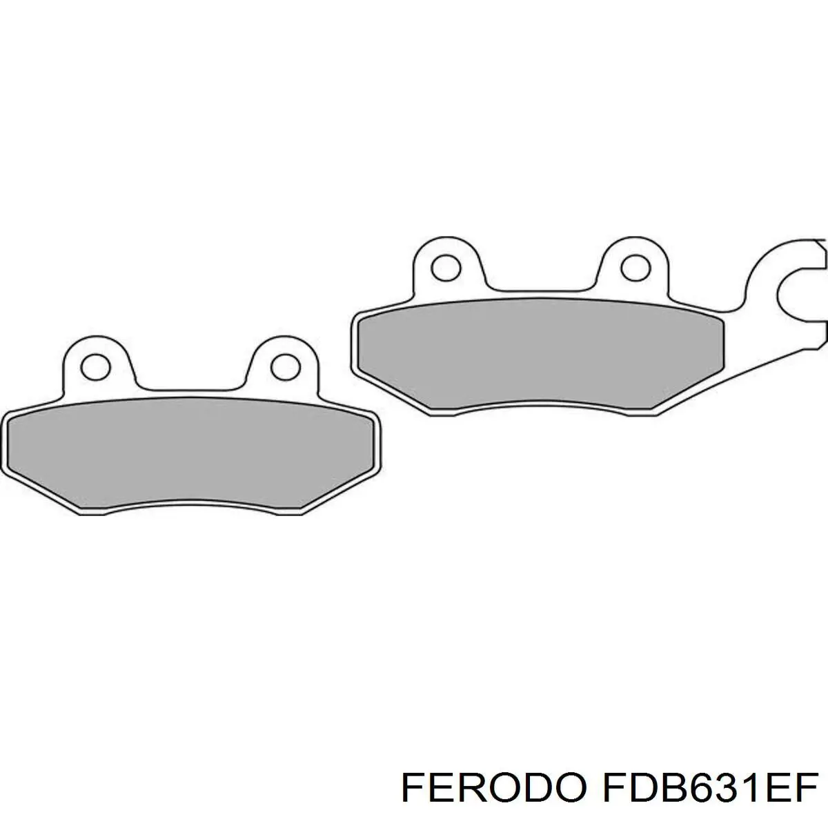 Передні тормозні колодки 07YA22SP Brembo