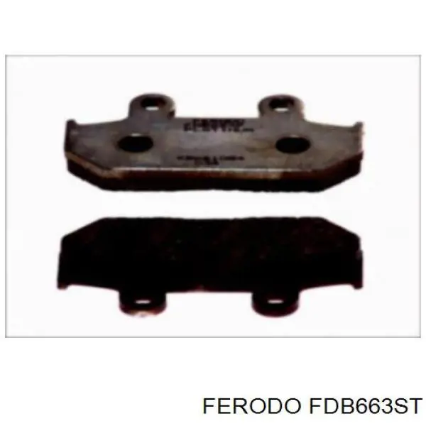  FDB663EF Ferodo