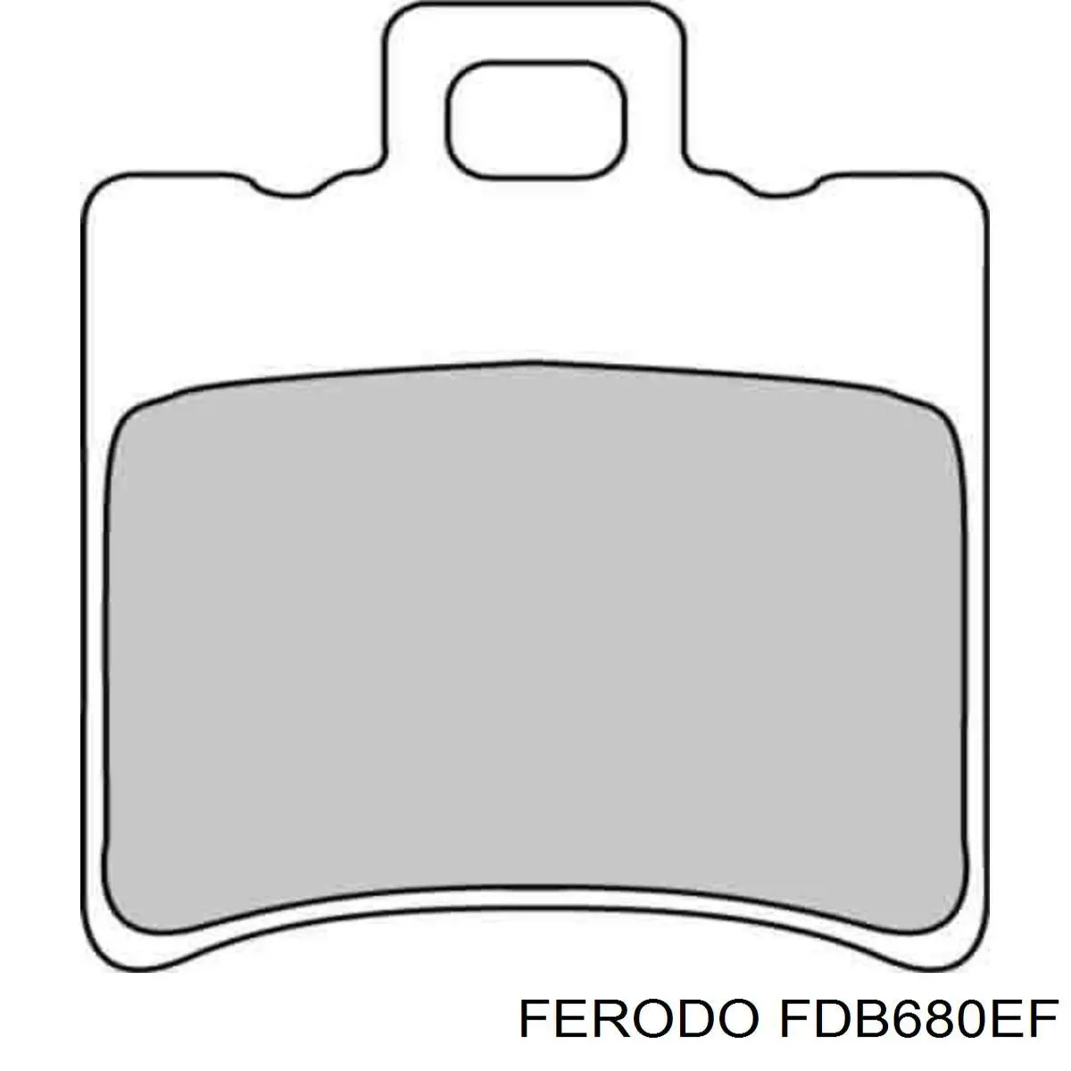  Ferodo FDB680EF ціна, від 6.76 USD