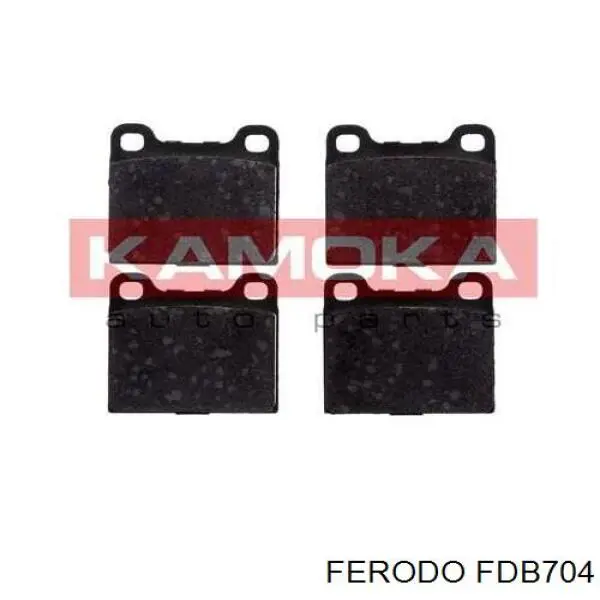 Купити FDB704 Ferodo Задні колодки