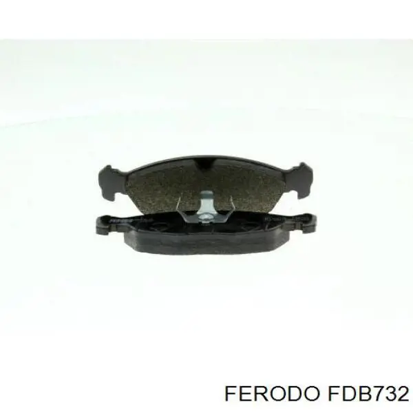 FDB732 Ferodo колодки гальмівні передні, дискові