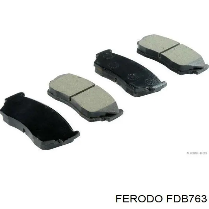 Купити FDB763 Ferodo Колодки гальмівні передні, дискові