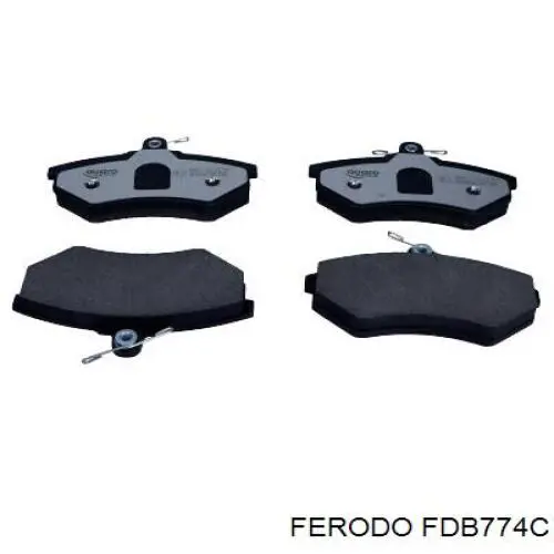 Передні тормозні колодки FDB774C Ferodo