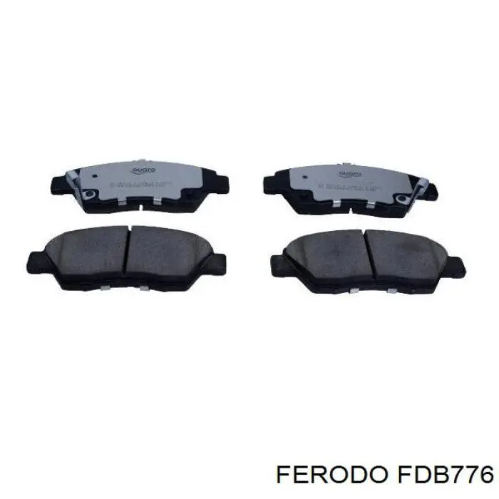 Купити FDB776 Ferodo Колодки гальмівні передні, дискові
