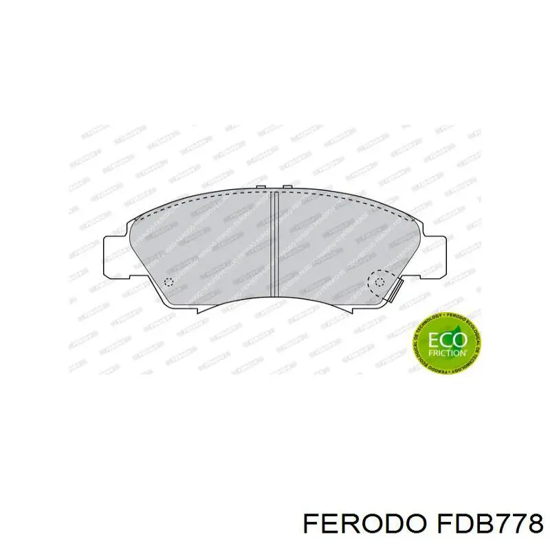 Купити FDB778 Ferodo Задні колодки