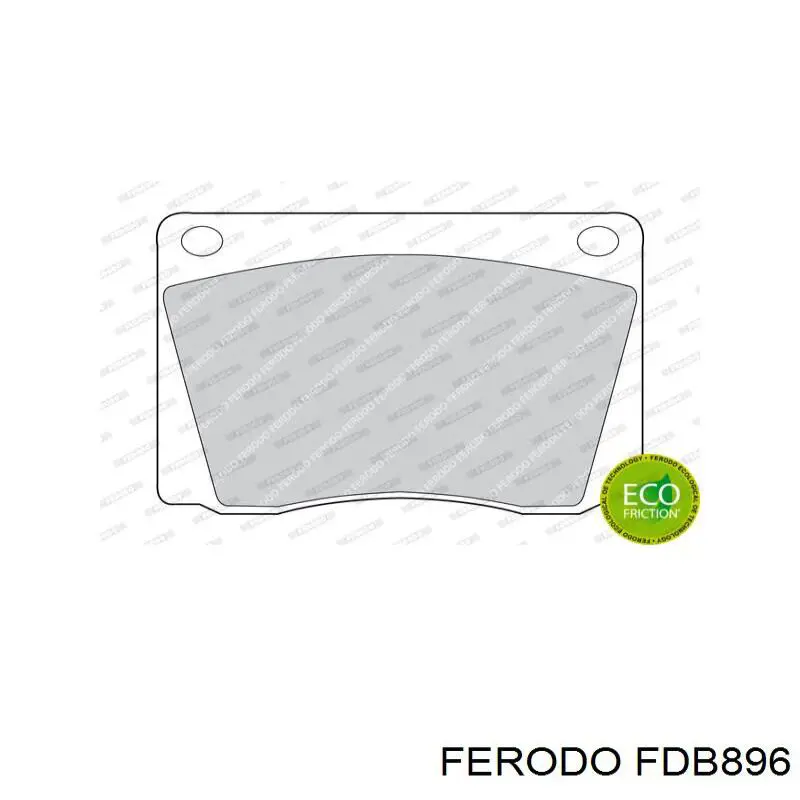 Гальмівні колодки Ferodo FDB896 ціна, від 17.73 USD
