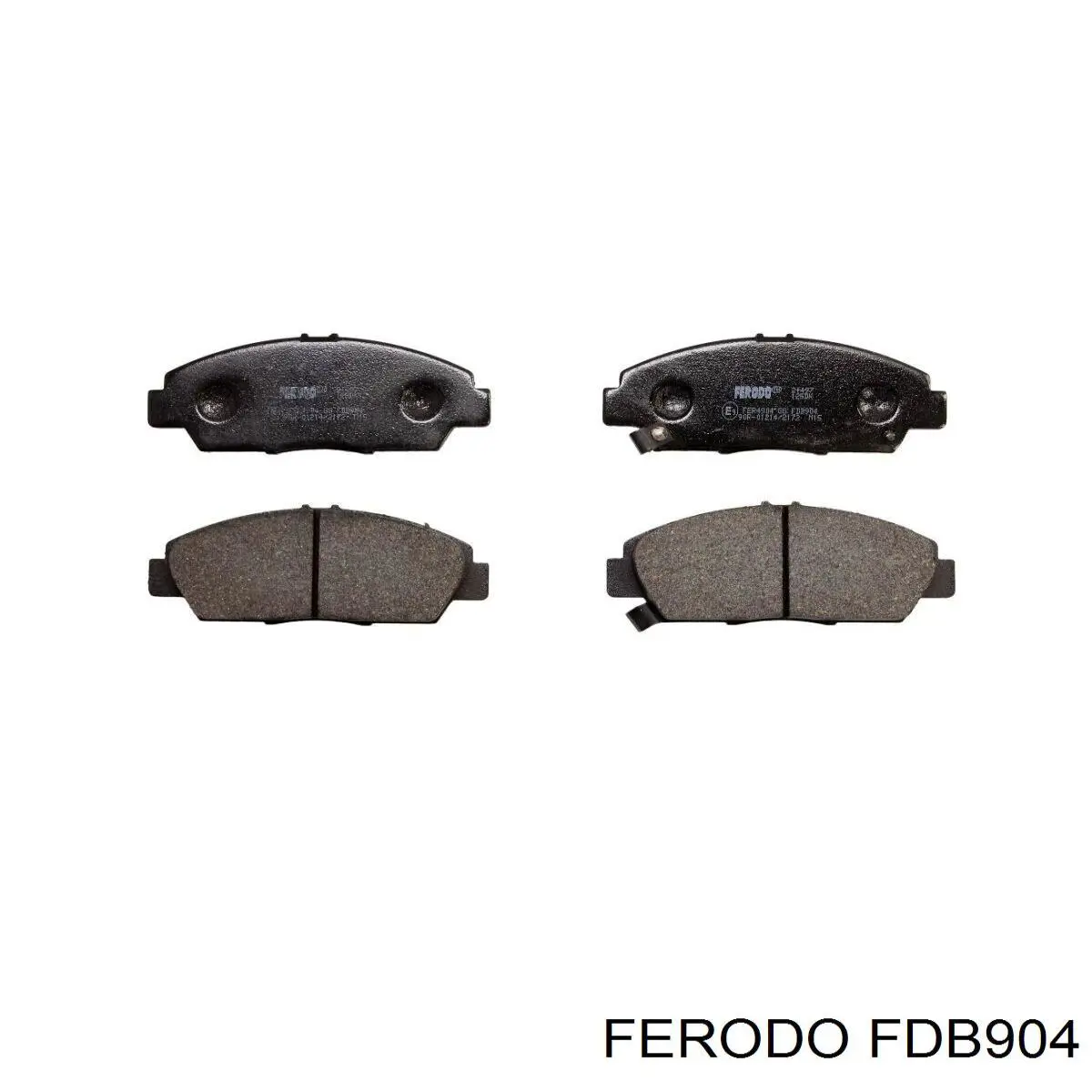 FDB904 Ferodo колодки гальмівні передні, дискові