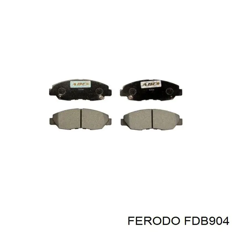 Гальмівні колодки Ferodo FDB904 ціна, від 24.30 USD