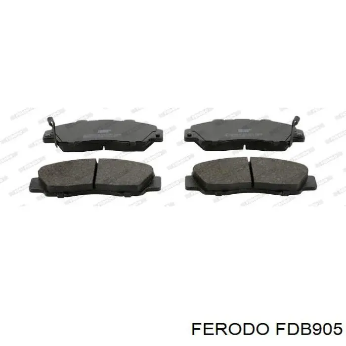 Гальмівні колодки Ferodo FDB905 ціна, від 25.39 USD