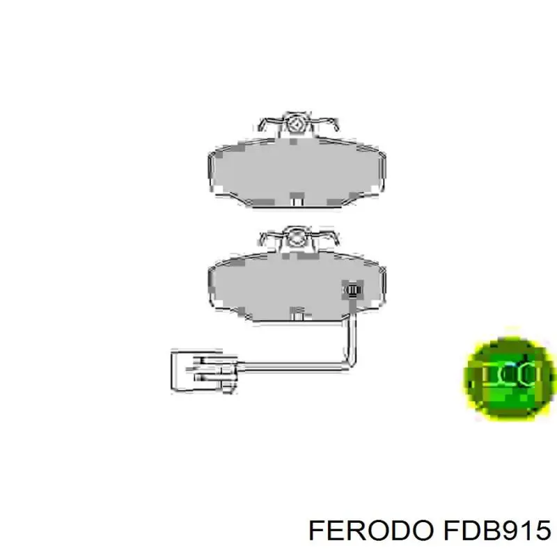 Купити FDB915 Ferodo Задні колодки