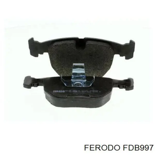 FDB997 Ferodo колодки гальмівні передні, дискові
