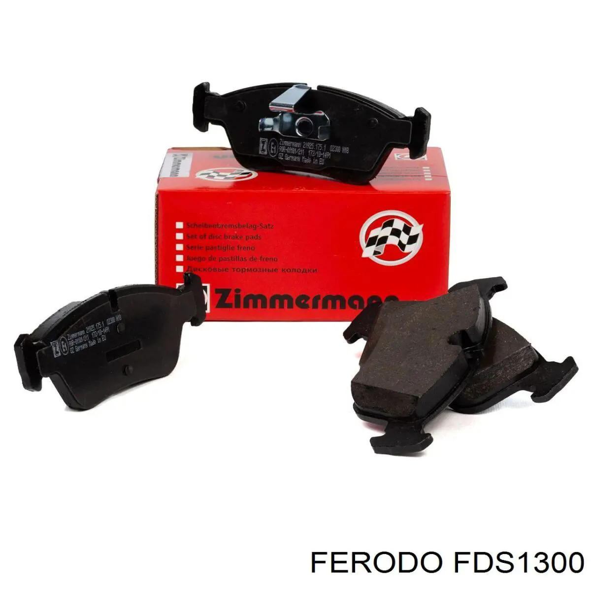 Гальмівні колодки Ferodo FDS1300 ціна, від 27.50 USD