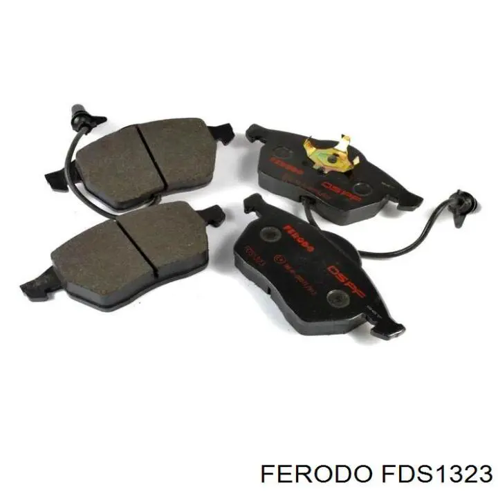 FDS1323 Ferodo колодки гальмівні передні, дискові