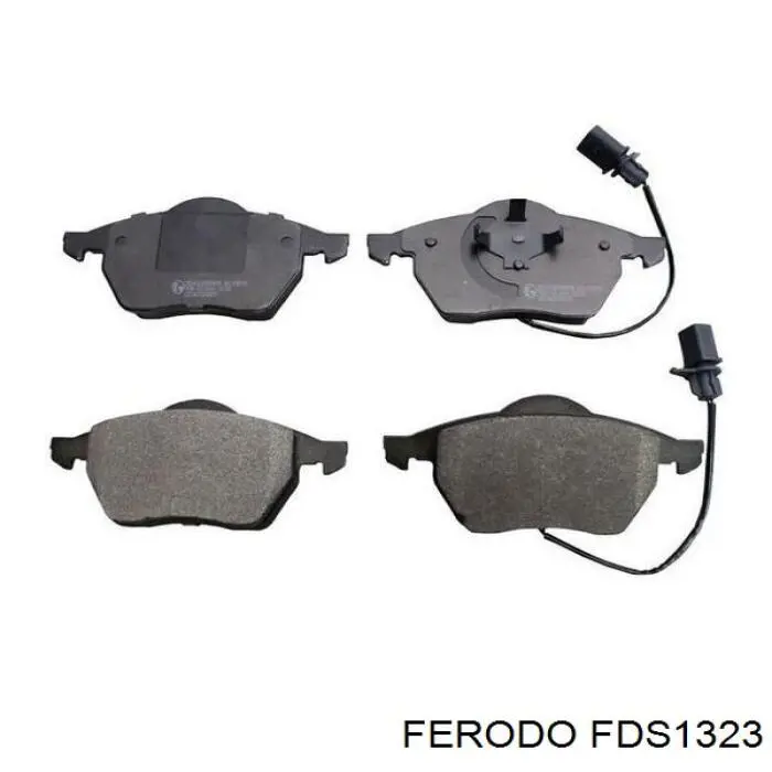 FDS1323 Ferodo Передні гальмівні колодки