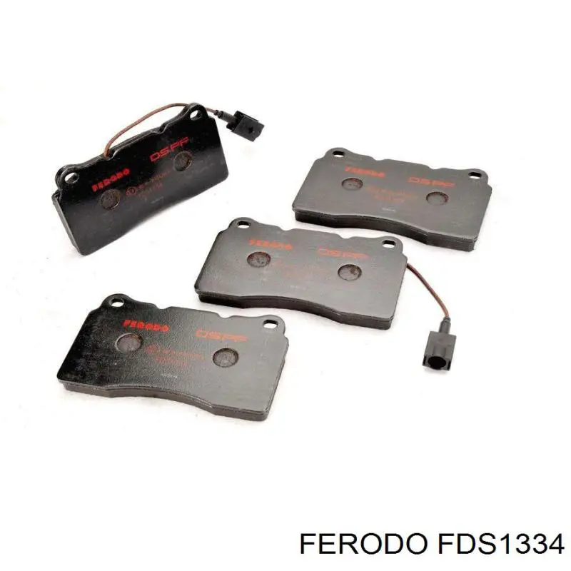 Передні тормозні колодки FDS1334 Ferodo