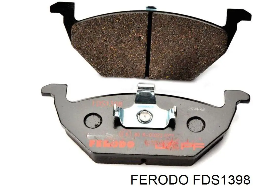 FDS1398 Ferodo колодки гальмівні передні, дискові
